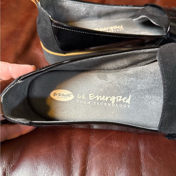 Dr. Scholls Shoes Womens
Loafer Blk Faux Patent Leather & Suede Slip On Casual - Picture 3 of 7